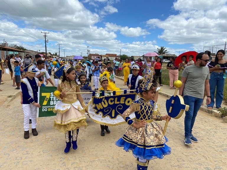 Prefeitura realiza Desfile Cívico no Povoado Ponta da Serra